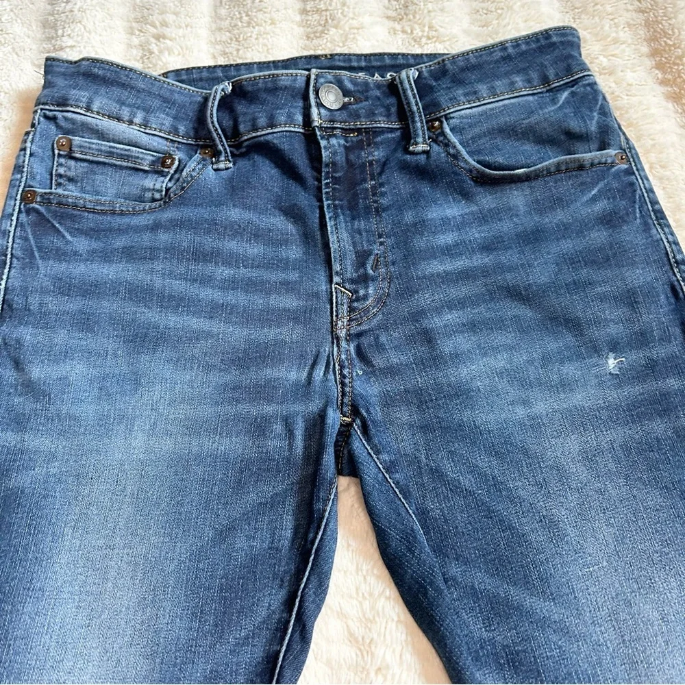 American Eagle Outfitters Dark Blue Men’s Skinny Jeans - Size 32/30